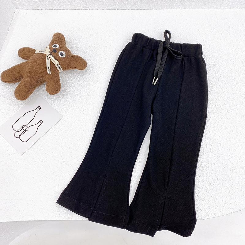 Bộ Áo Tay Ngắn + Quần Ống Loe Họa Tiết Hoa Thời Trang Mùa Hè Xinh Xắn Cho Bé Trai Và Gái