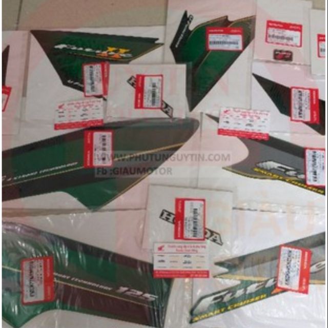 TEM XE FUTURE 2 MÀU XANH CHÍNH HÃNG - VJC SÀI GÒN