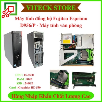 {Thanh lý} Thùng máy bộ Fujitsu nhập khẩu Nhật cho văn phòng, I5 thế hệ 6, ram 8GB, SSD 240GB giá siêu rẻ, 99% – BH 12T
