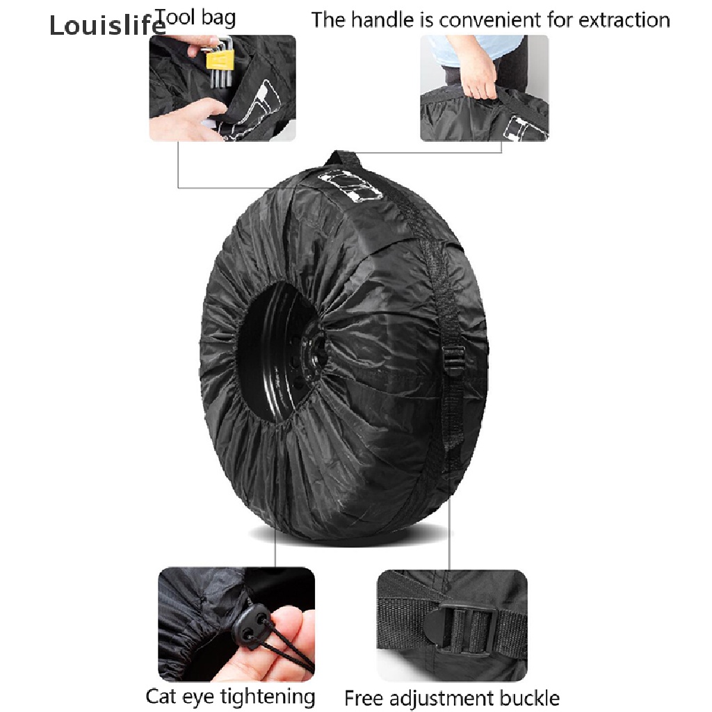 Vỏ Bọc Bánh Xe Dự Phòng Dành Cho Xe Hơi Louislife