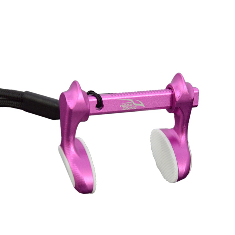 Kẹp Mũi Bơi Lội Bằng Silicone Chống Trượt Màu Hồng