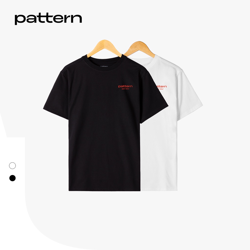 Áo phông Sigature logo Pát từn PATTERN tshirt cotton