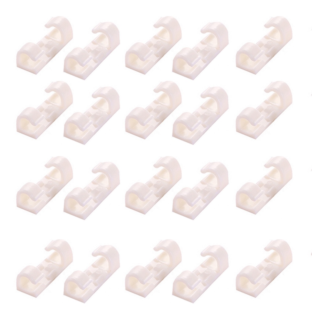 20 Kẹp dây cáp LENOVO tự dính cố định dễ tháo