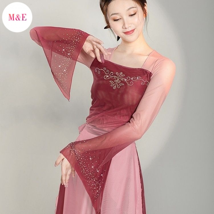 Bộ Trang Phục Biểu Diễn Múa Phong Cách Trung Hoa Cổ Điển