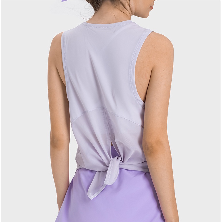 Áo Tank Top Thể Thao Cột Dây Năng Động