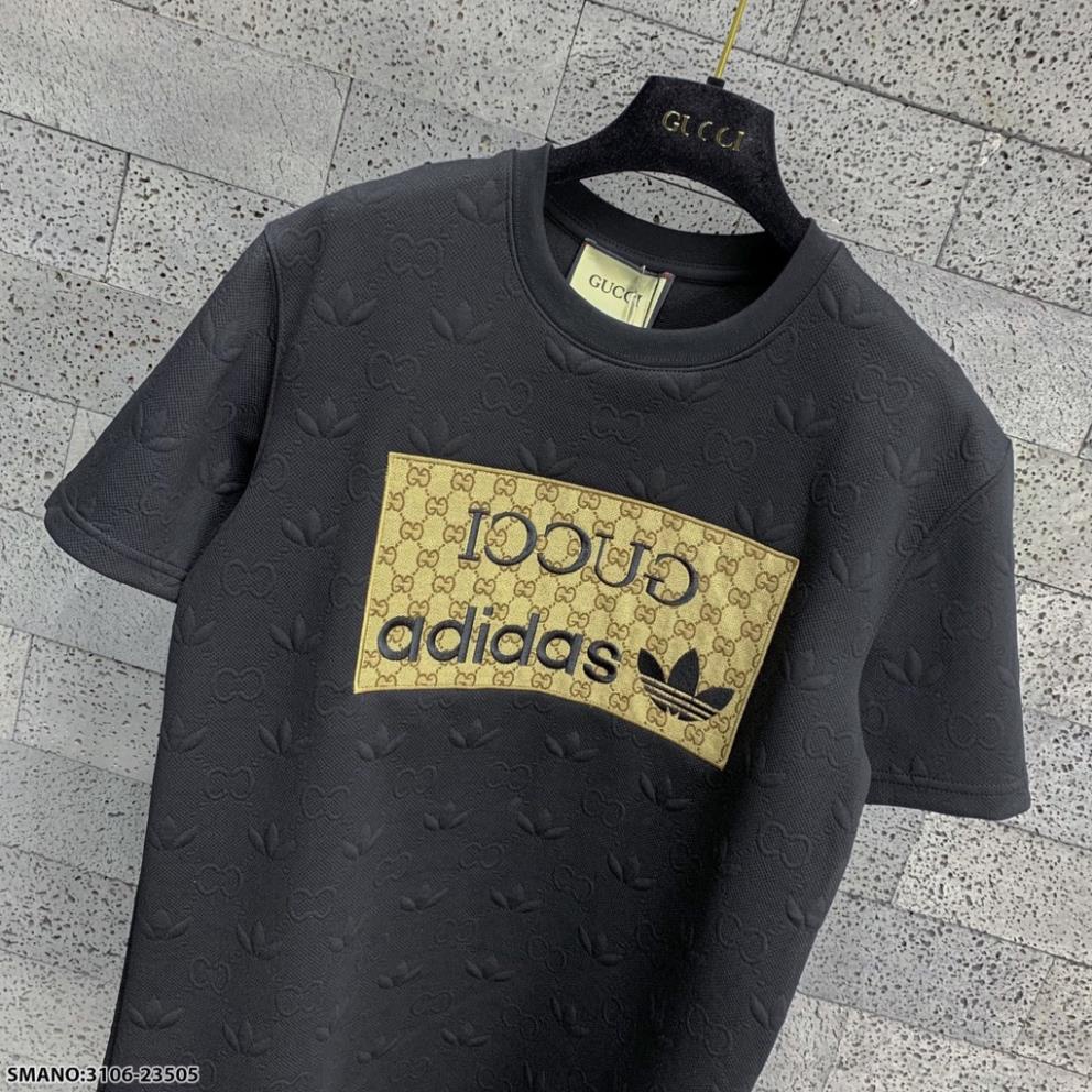 (FREESHIP) Áo Phông Nam GC Logo A.di.das Mới Nhất - Áo Thun Nam Vân GC Đơn giản