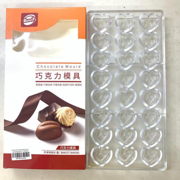 [Có sẵn][Sale hủy diệt] Khuôn socola bonbons đủ các hình bán cầu, trái tim, cupcake, chữ nhật,....