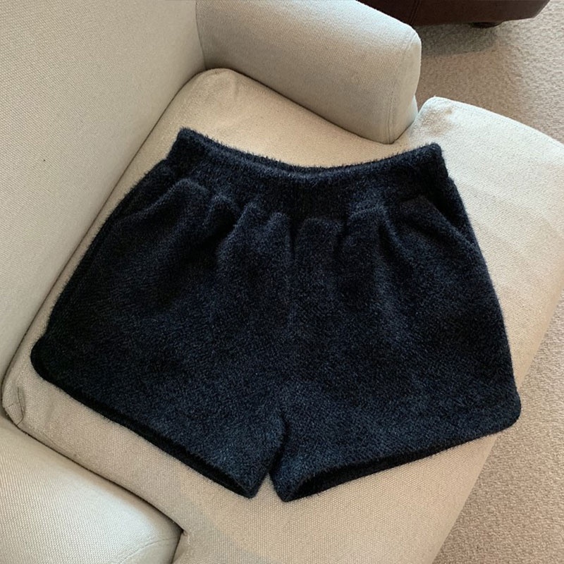 Quần Short Chữ A Lưng Cao Ống Rộng Thời Trang Hàn Quốc Mới Cho Nữ