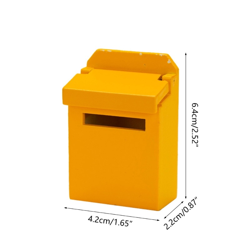 Hộp Thư 1 / 12 Ngăn Trang Trí Nhà Búp Bê