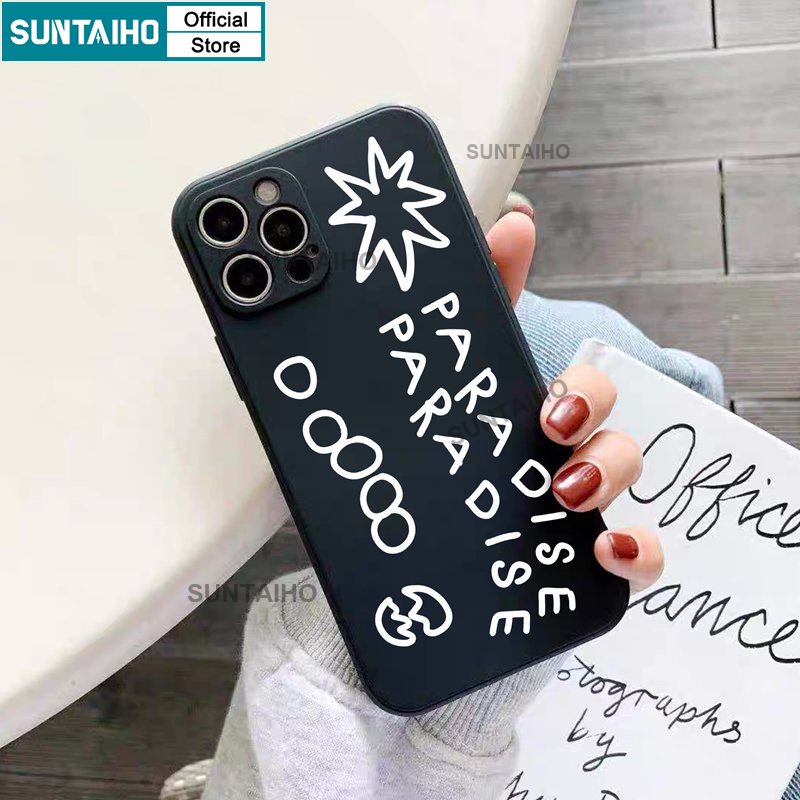 SUNTAIHO Ốp điện thoại họa tiết độc lạ dễ thương thích hợp cho iPhone 14 Pro 11 Promax 12 13 XS Max 7 Plus 8 Plus