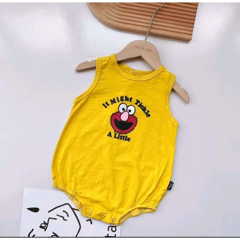 Bodysuit liền thân body chip sát nách body ba lỗ mặc hè cho bé trai bé gái bé sơ sinh vải cotton mềm mịn SLH41
