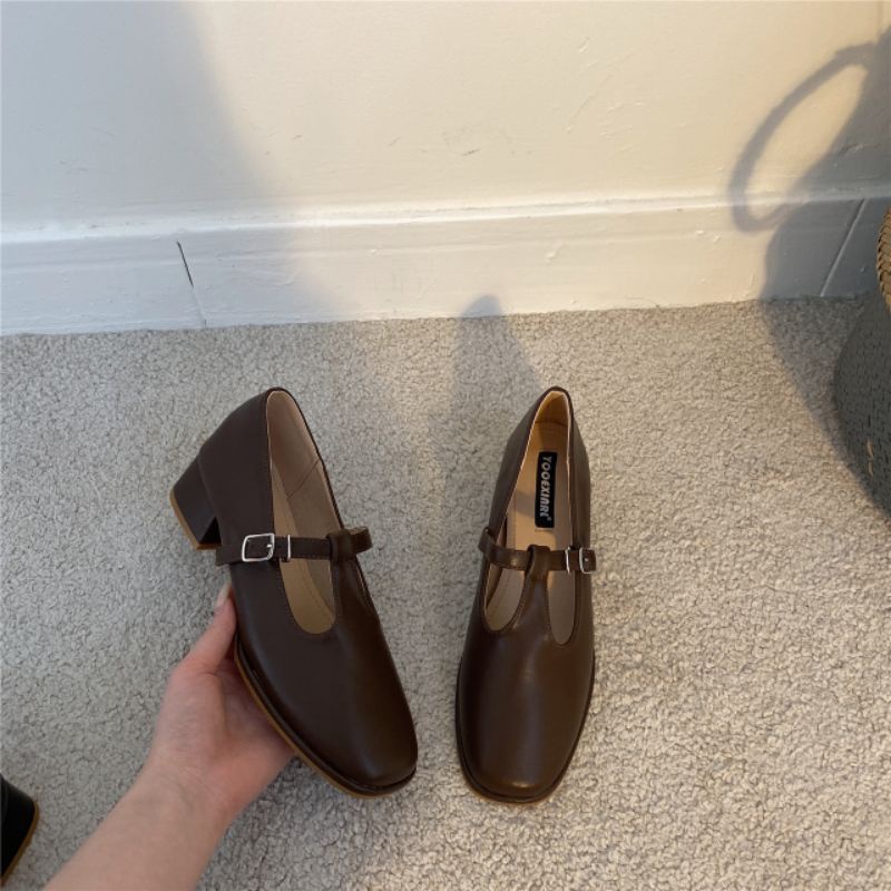 Giày Marry Jane cut style Hàn Quốc