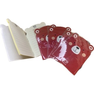Sổ Note Sổ Tay Hình Gấu Dễ Thương Cầm Tay