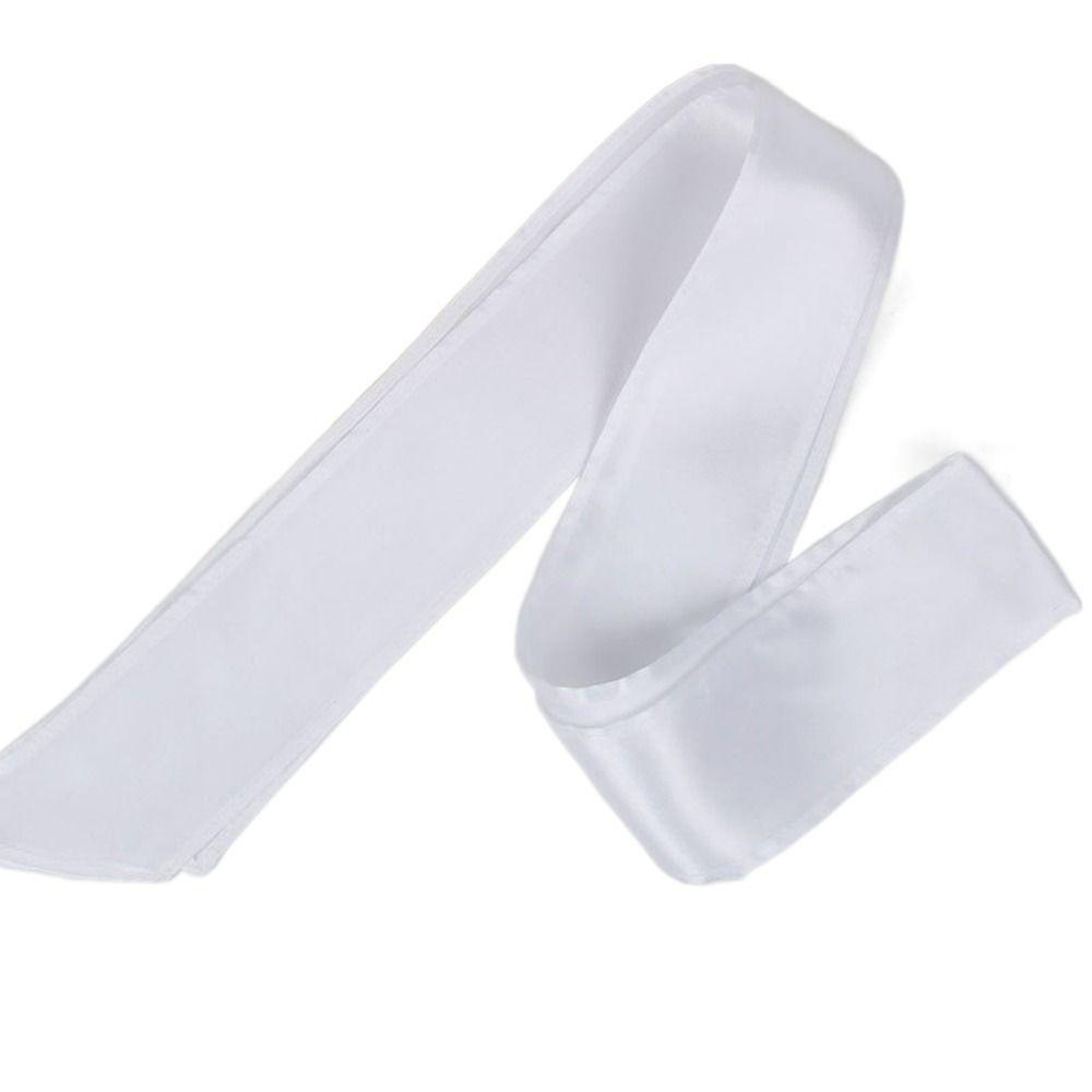 TWINKLE Khăn Choàng Cổ Vải Lụa Satin Mềm Mại Màu Trơn Thắt Nơ Phong Cách Vintage Thanh Lịch Cho Nữ