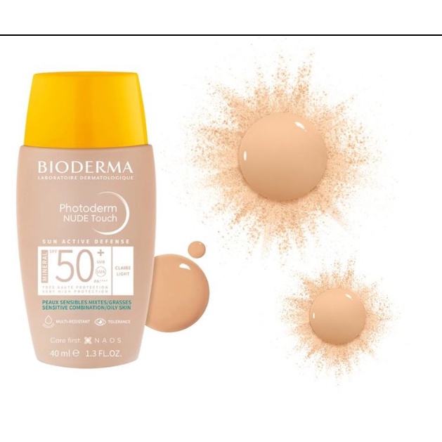 KEM CHỐNG NẮNG BIODERMA PHOTODERM NUDE TOUCH - PHÁP