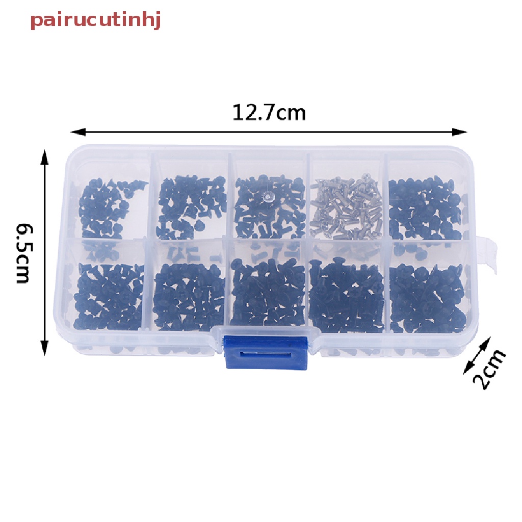 Pairhj 500pcs laptop computer screws set universal screw m2 m2.3 m3 VN