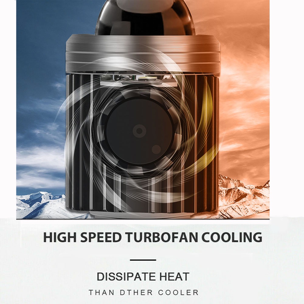 Đèn Pha Siêu Sáng H4 H6 BA20d AC DC12V-80V 8000LM Hai Màu Trắng + Vàng Cho Xe Máy Mio125