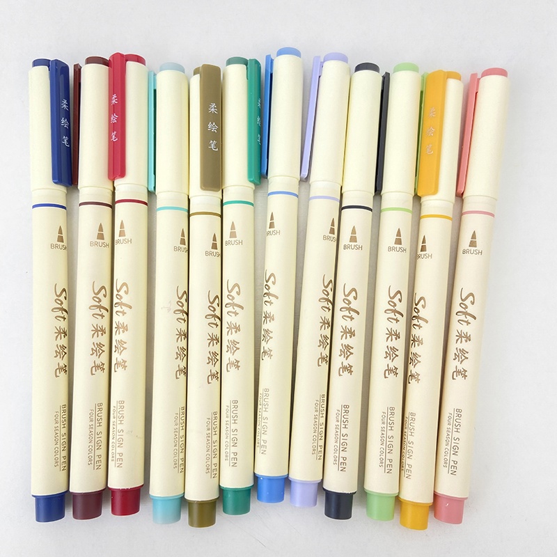 Set 3 Bút Đánh Dấu Trang Sách Mềm Mại DIY