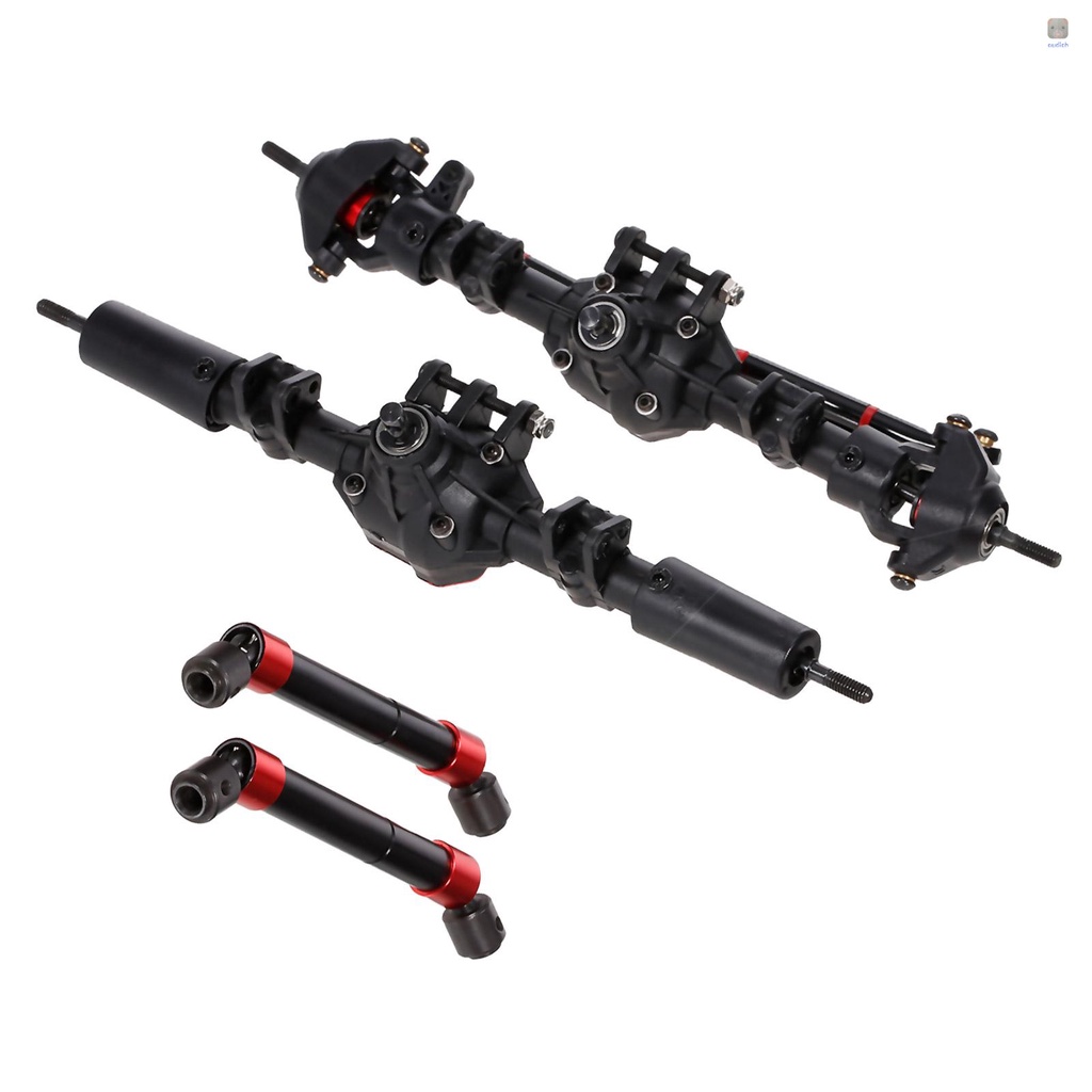 Trục Trước / Sau A2Honvn Kèm 2 Trục Lái Kim Loại Cho Xe Điều Khiển Từ Xa 1 / 10 Crawler Axial SCX10 II 90046 90047