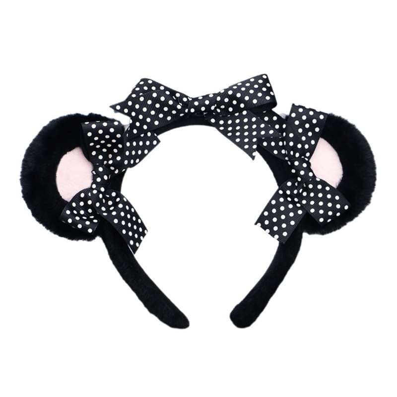 Băng Đô Tai Gấu Bông Dễ Thương Cho Nữ