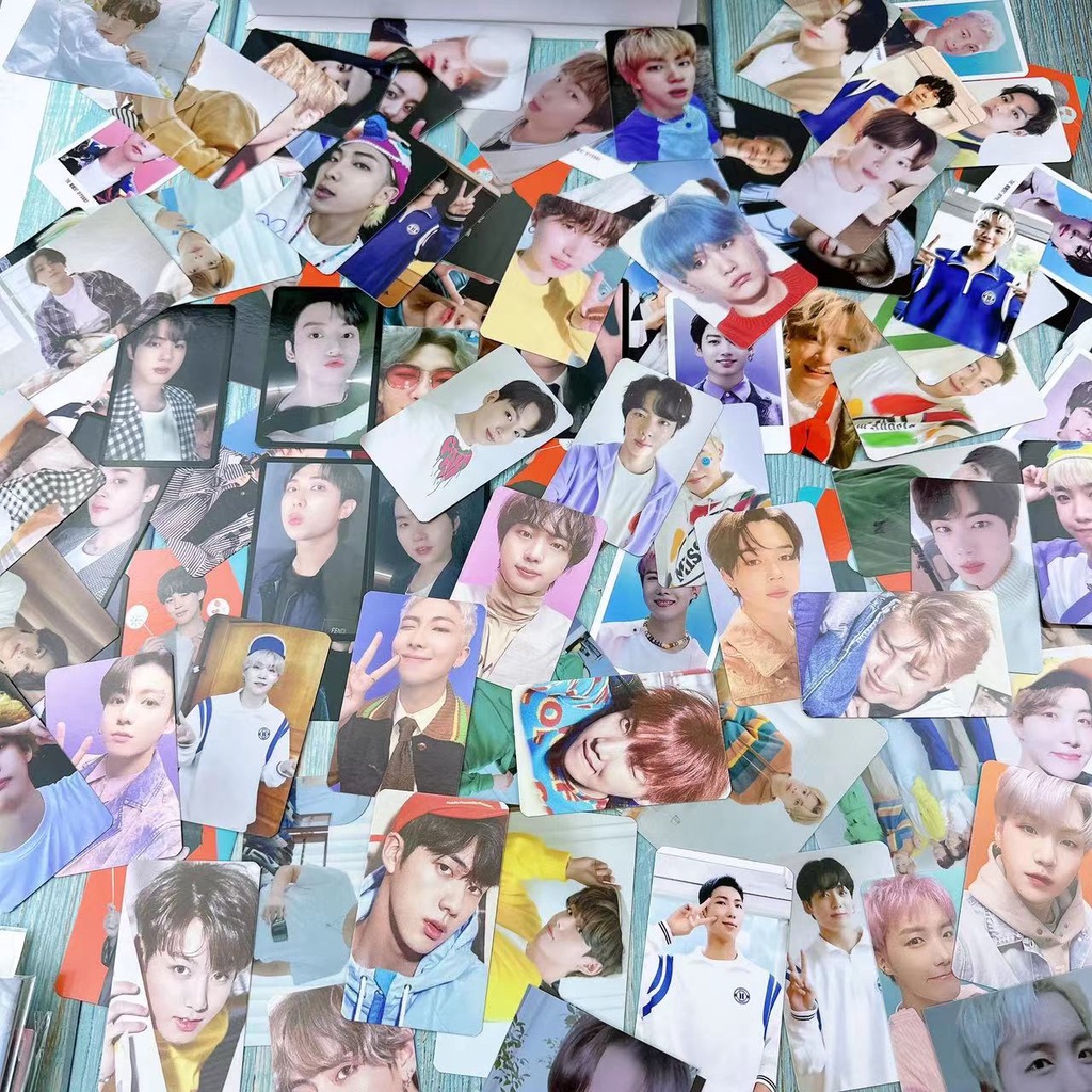 Bộ Sưu Tập Thẻ Ảnh Nhóm Nhạc BTS Jimin Jungkook V Suga J-hope Jin Rm