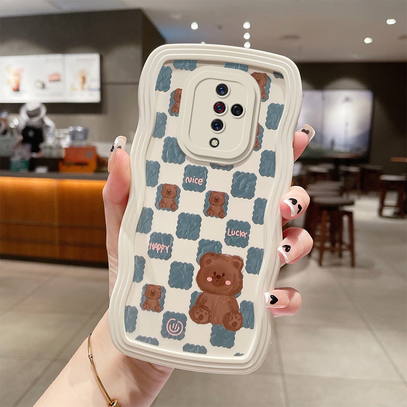 Ốp vivo s1pro ốp lưng vivo s1 pro Điện Thoại Mềm Họa Tiết Hoạt Hình Sóng Biển Cho vivo s1pro