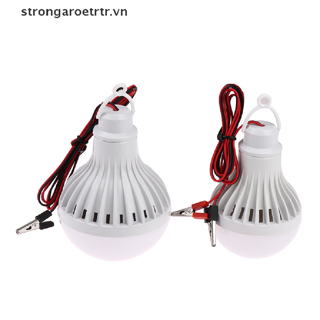 Bóng Đèn Led 12V 9W 12W Siêu Sáng Tiện Dụng Mang Theo Du Lịch Cắm Trại
