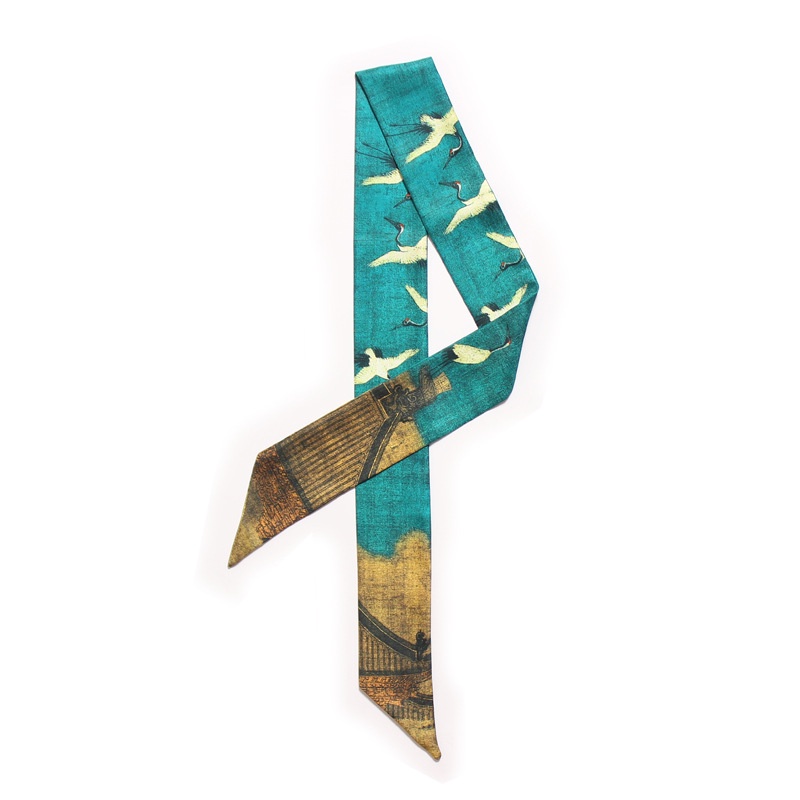 Khăn Choàng Cổ Dài In Họa Tiết Sang Trọng Thời Trang Cho Nữ