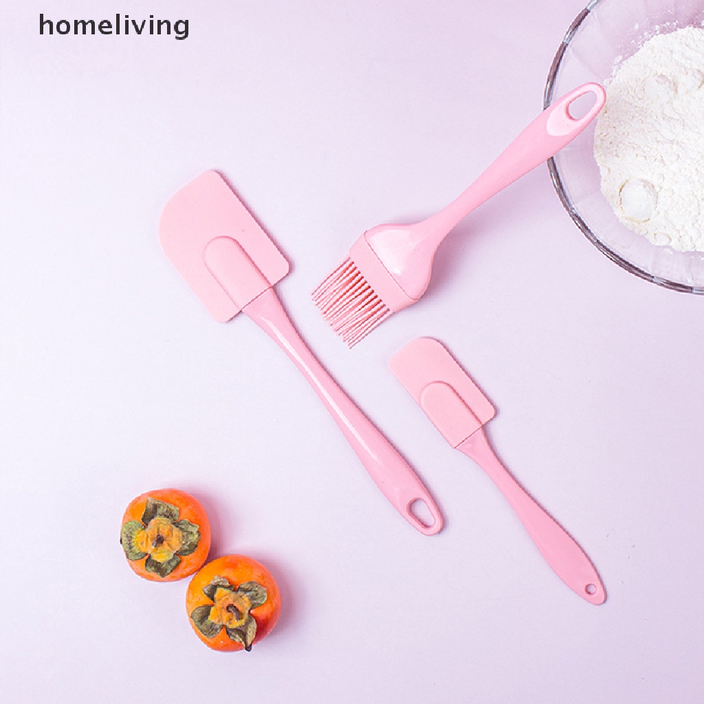 Bộ 3 Cây Vét Bột Làm Bánh Bằng Silicone Tiện Dụng