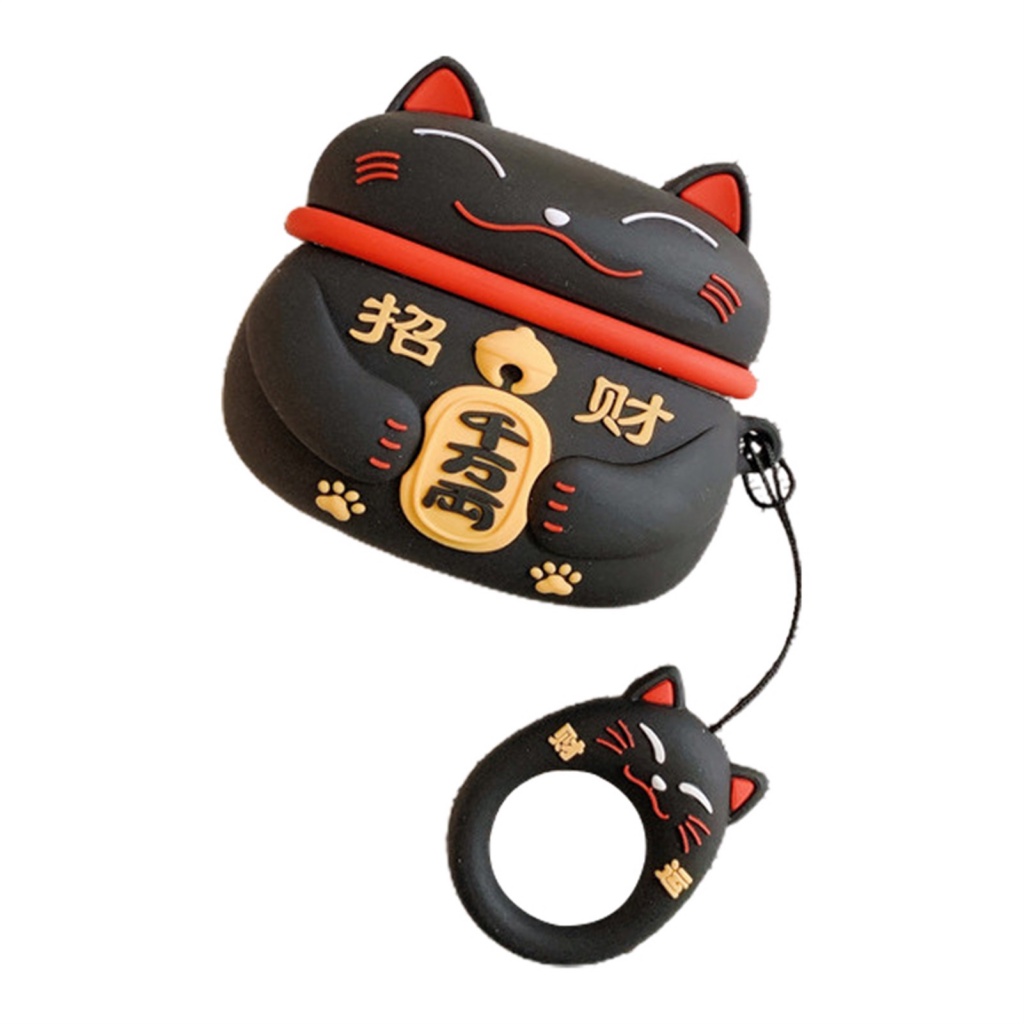 Vỏ bảo vệ hộp sạc tai nghe LENOVO sunflower chống sốc kiểu dây rút phong cách Nhật thích hợp cho airpods pro