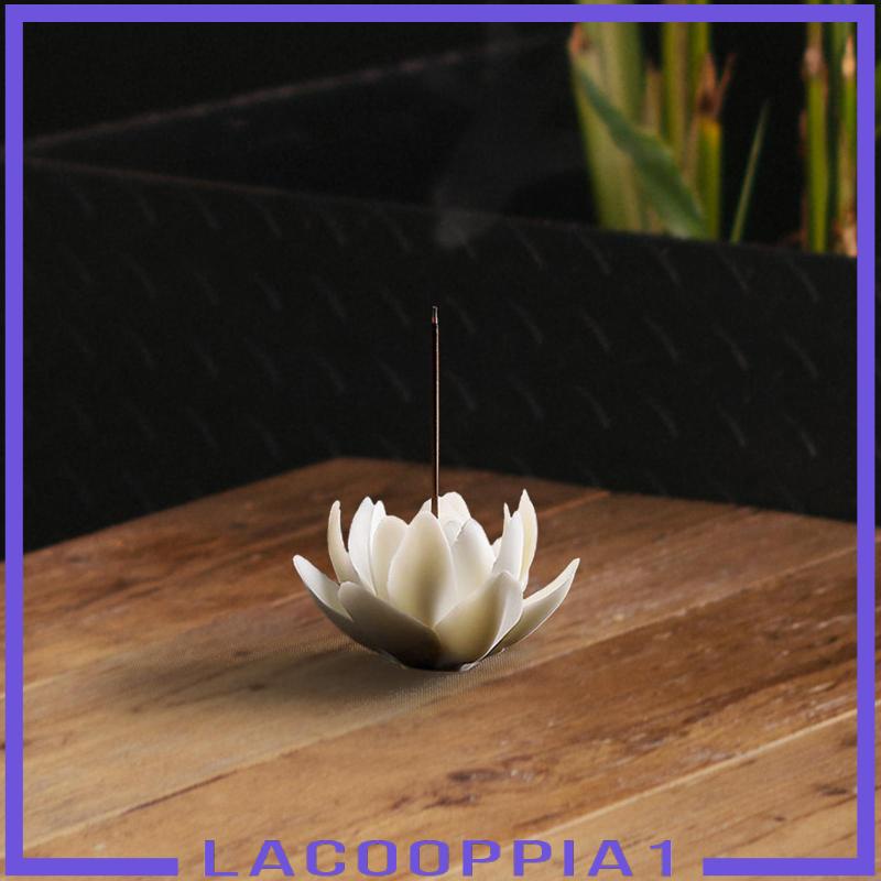 [Lacooppia1] Bức Tượng Hoa Sen Bằng Gốm Tro Bắt Giấc Mơ Cho Phòng Ngủ