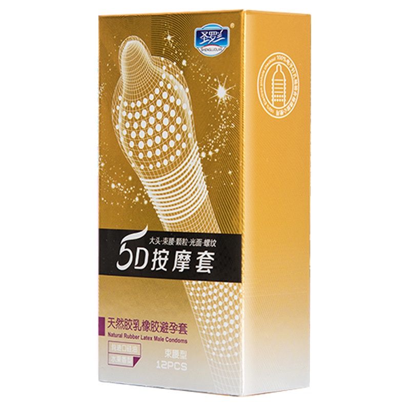 Bao Cao Su Gân Gai co thắt Kích Thích Điểm G - Hộp 10 bao