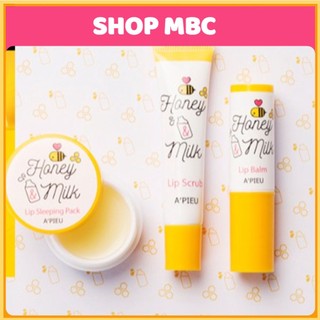 MBC M05 Dòng dưỡng mềm mịn môi từ mật ong và sữa Honey Milk Lip APieu