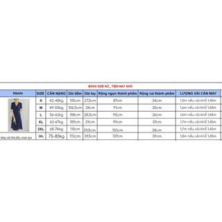 RN520_Rập giấy may đầm nữ