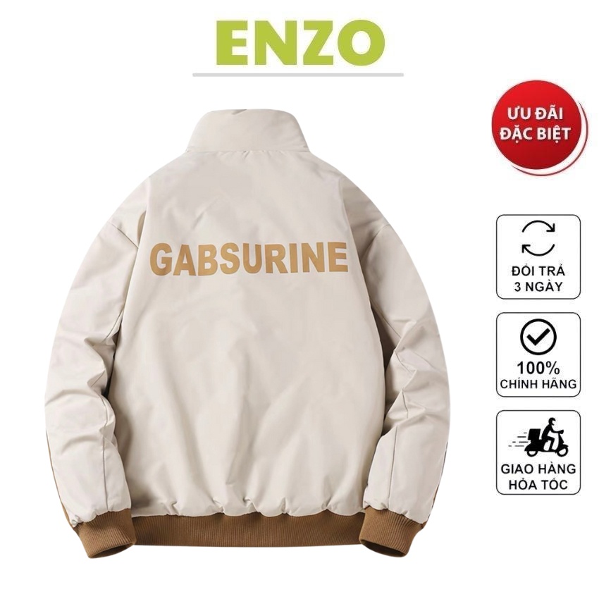Áo khoác dù nam nữ cổ đứng 2 lớp form rộng cao cấp _ ENZO