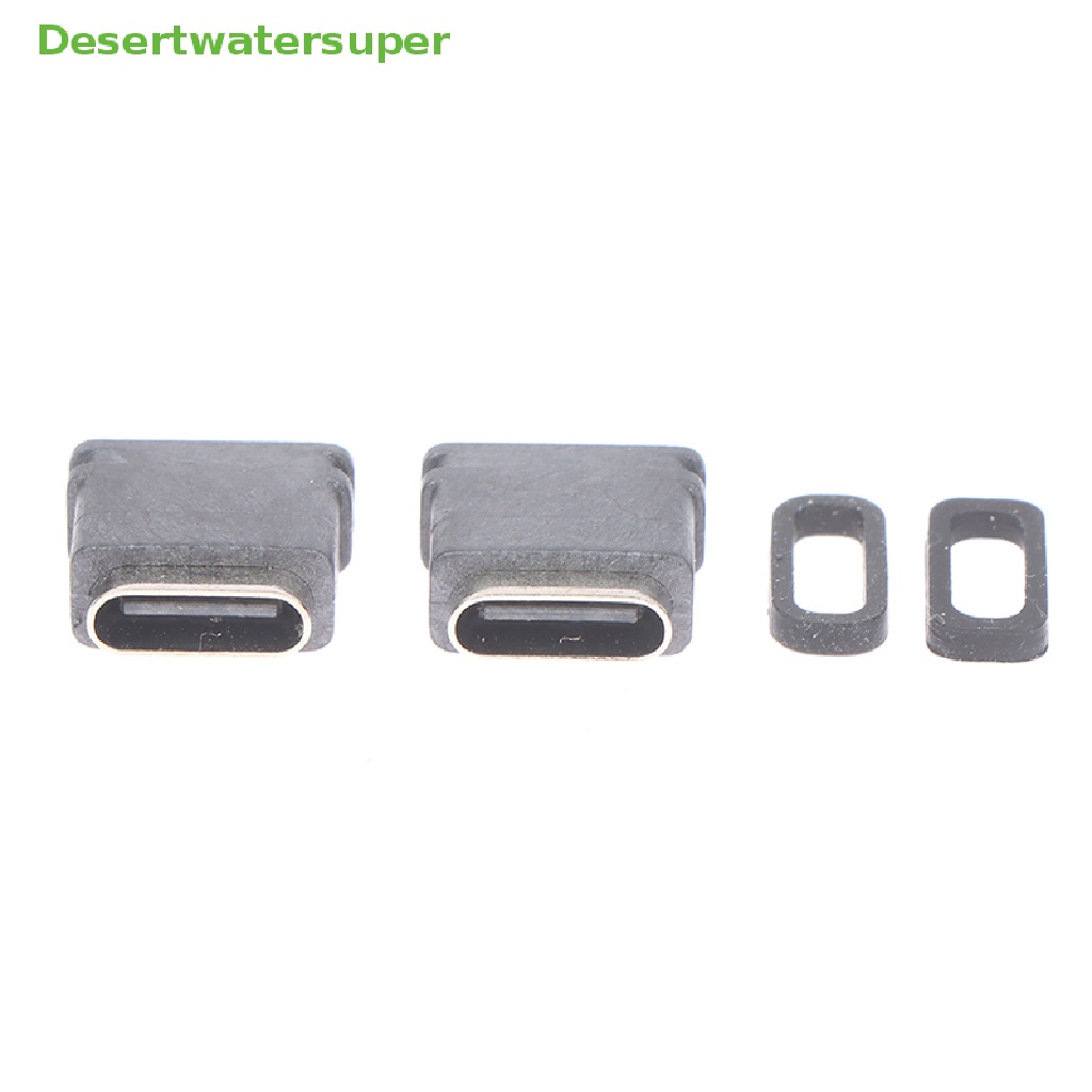 Set 2 Ổ Cắm USB C 4Pin Female Chống Nước