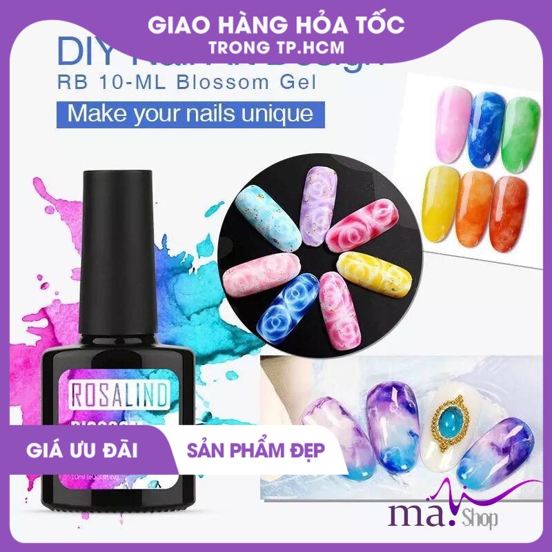 Sơn Gel Loang Rosalind 10ml