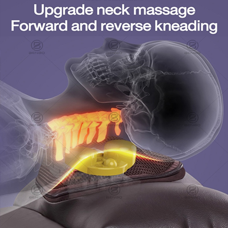AM301B Đệm massage gia đình đệm massage toàn thân vai gáy lưng hông đa chức năng Đệm ghế tựa lưng dành cho người