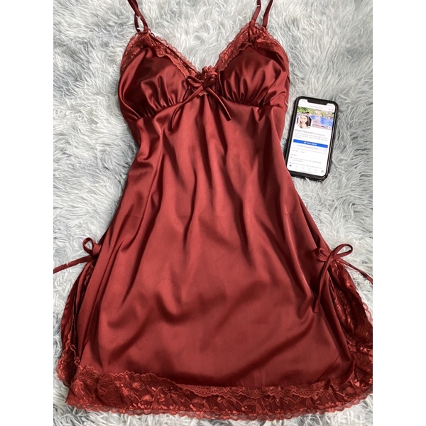 váy ngủ lụa