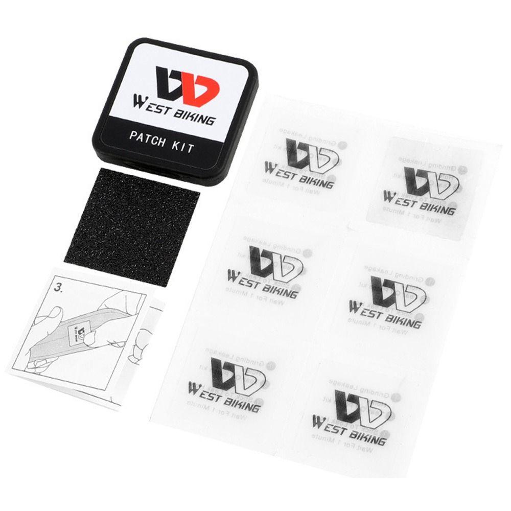 Set 6 Miếng Vá Lốp Xe Đạp Không Keo Tiện Lợi