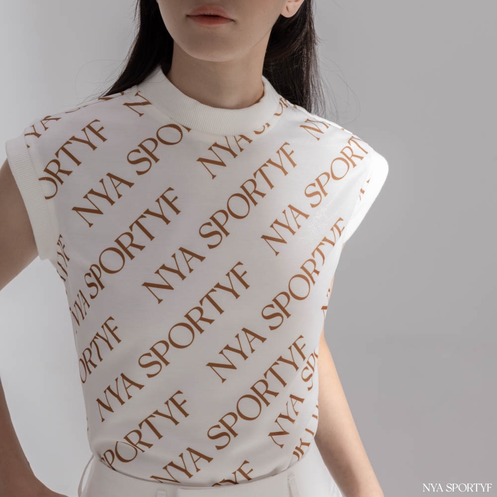 Áo cánh tiên monogram Morie Top NYA Sportyf BW-010