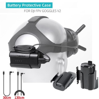 Vỏ bảo vệ pin cài đầu cho dji fpv v2|kính thực tế ảo vr / ar / ar