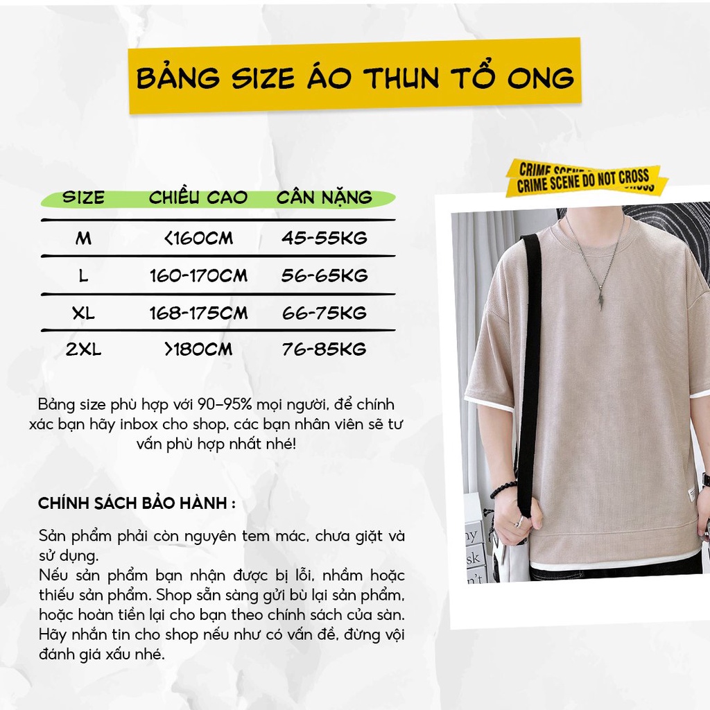 Áo Thun Nam Cổ Tròn Oversize KOW , Áo Phông Unisex Form Rộng Basic Unisex chất thun cotton 4 chiều mềm mại