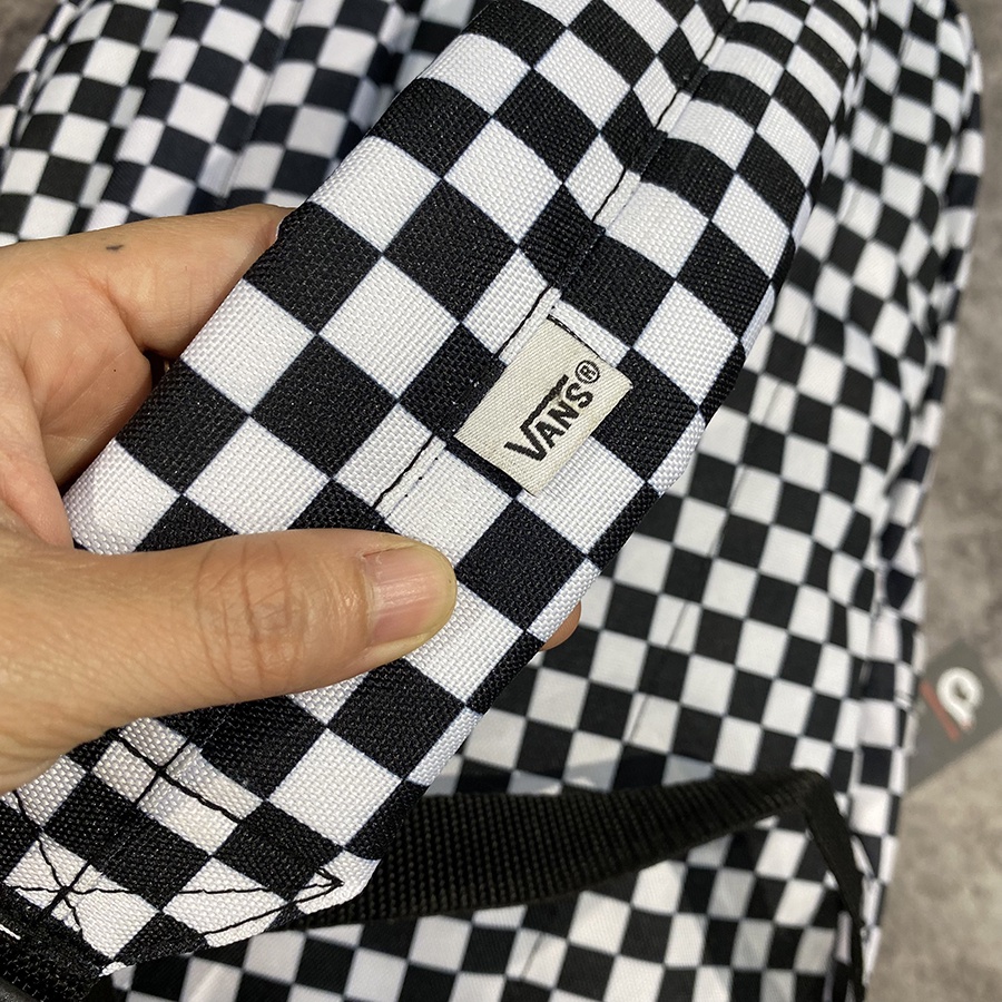Balo Vans OLD SKOOL CHECKERBOARD BACKPACK XUẤT DƯ XỊN