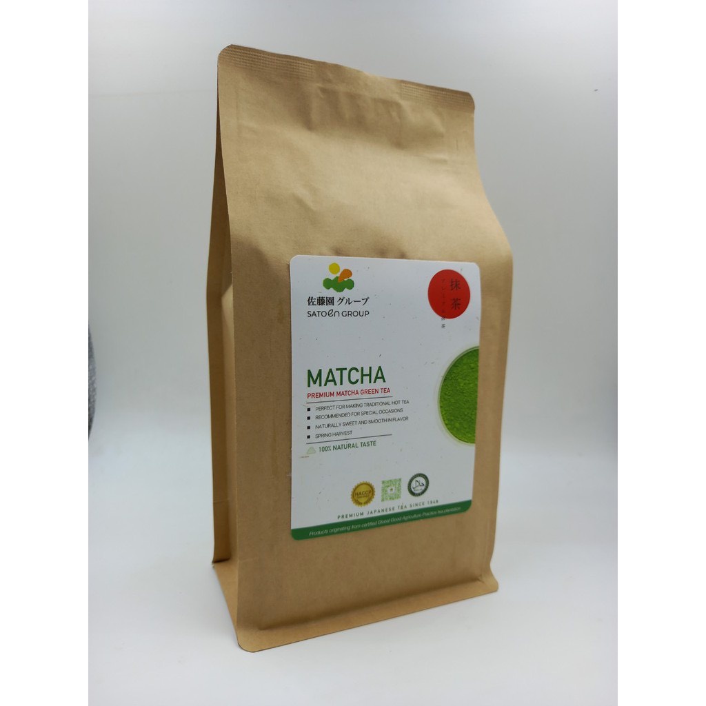 Trà xanh Matcha Premium Sateon Cao Cấp 250gr,Premium Matcha Green Tea