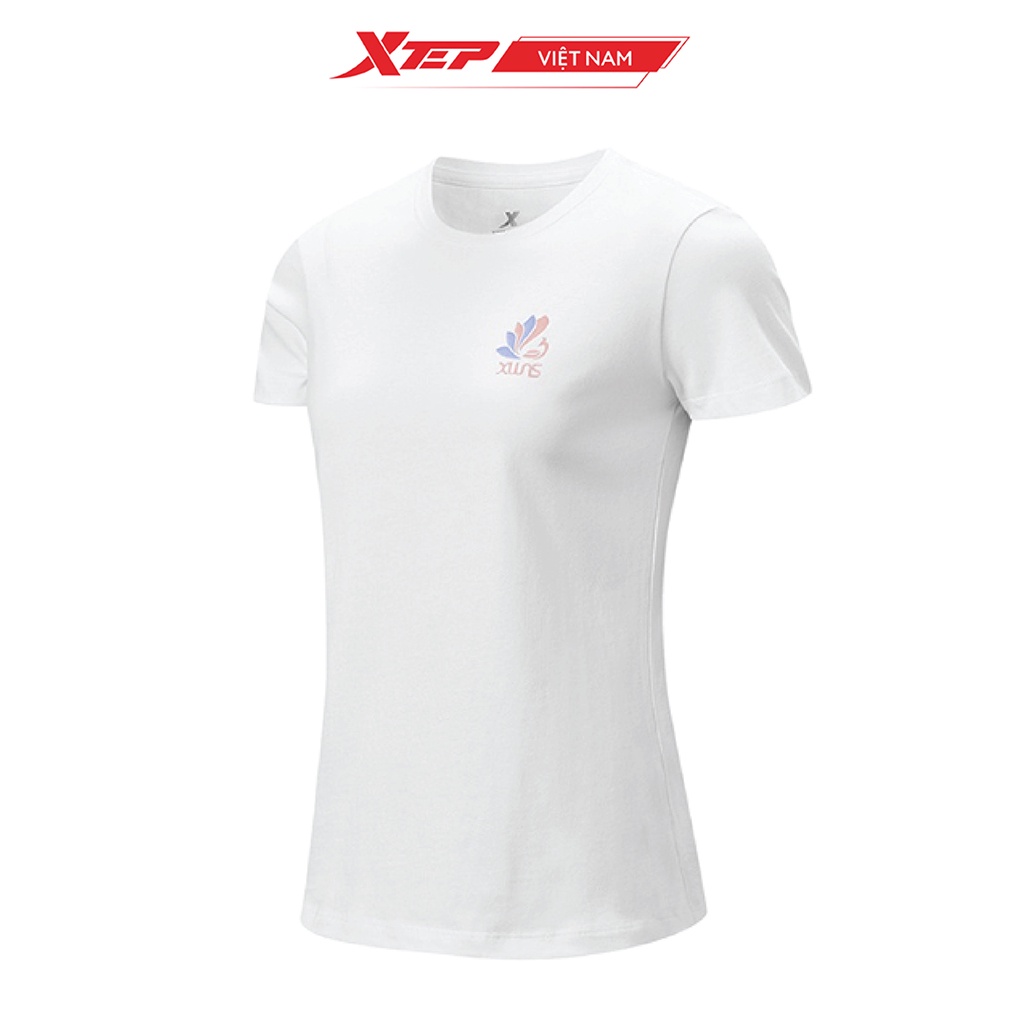 Áo phông training thể thao nữ Xtep, Chất vải mềm mại, thoáng mát 979228010333