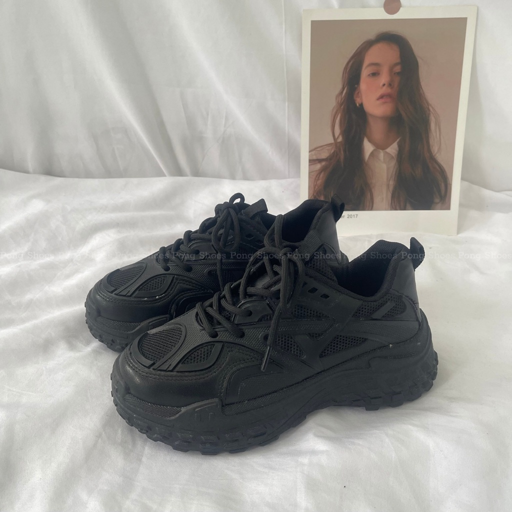 Giày sneaker/ giày thể thao PongShoes đế cao - FULL BOX- Mã 1521