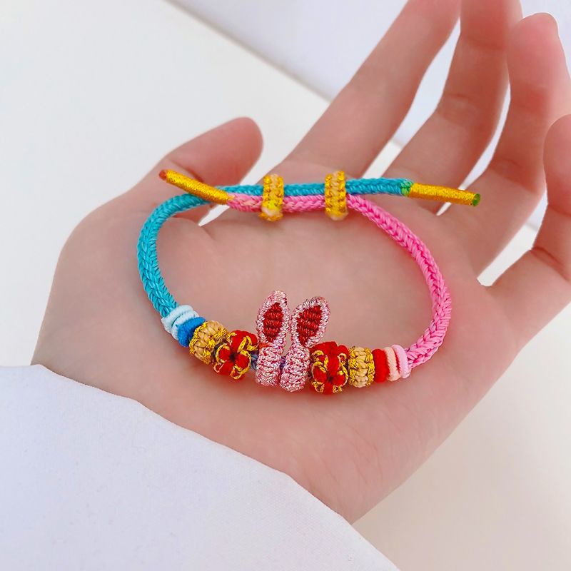 Vòng Đeo Tay Tai Thỏ Dễ Thương diy Dành Cho Cặp Đôi