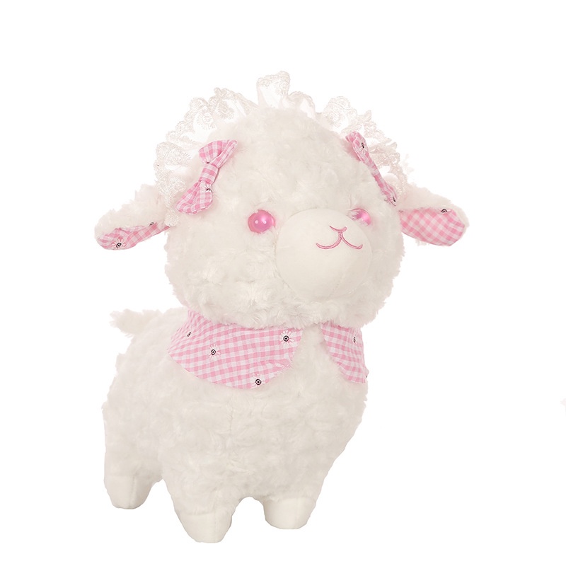 Thú Nhồi Bông Hình Chú Cừu Hoạt Hình Dễ Thương