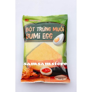 Bột trứng muối Gummi Egg 100g (làm sốt trứng muối, bột lắc)